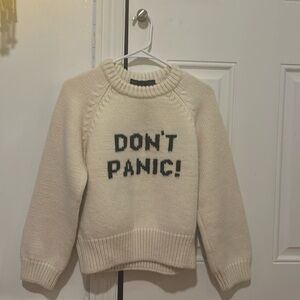 Marc Jacob’s large don’t panic sweater